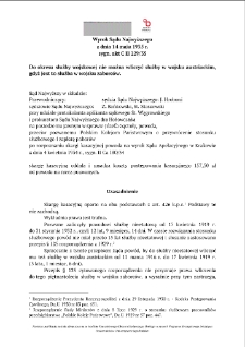 Decision of the Supreme Court of 14 May 1935, Shelfmark C II 229/35