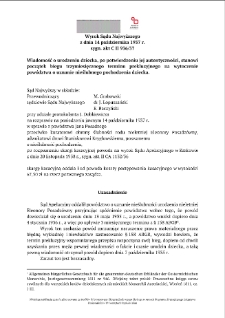 Wyrok Sądu Najwyższego z dnia 14 października 1937 r. sygn. akt C II 936/37