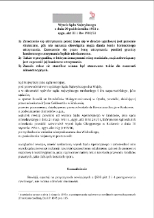 Decision of the Supreme Court of 29 October 1931, Shelfmark III 1 Rw 1910/31