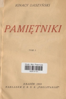 Pamiętniki. T. 1