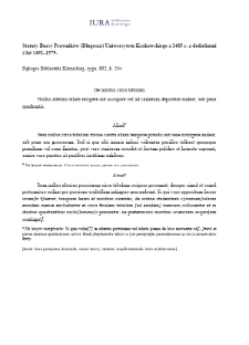 De iniuriis circa tabulam (Academy of Sciences (PAN) K&oacute;rnik Library, 802)