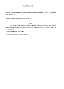 O rzucaniu kamieniami (wersja rkp. Biblioteki Kórnickiej, sygn. 802)