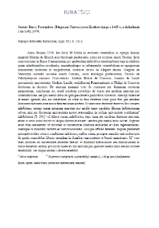 Resolution of the University of Krakow of March 16, 1536, (Academy of Sciences (PAN) Kórnik Library, 802)