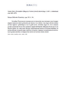 Resolutions of December 7, 1579 - Point 2 (Academy of Sciences (PAN) Kórnik Library, 802)