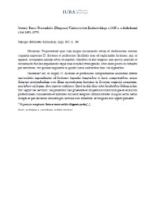 Resolutions of December 7, 1579 - Point 10 (Academy of Sciences (PAN) Kórnik Library, 802)