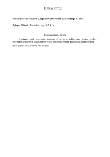 De recedentibus a mensa (Academy of Sciences (PAN) Kórnik Library, 815)