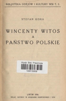 Wincenty Witos a państwo polskie